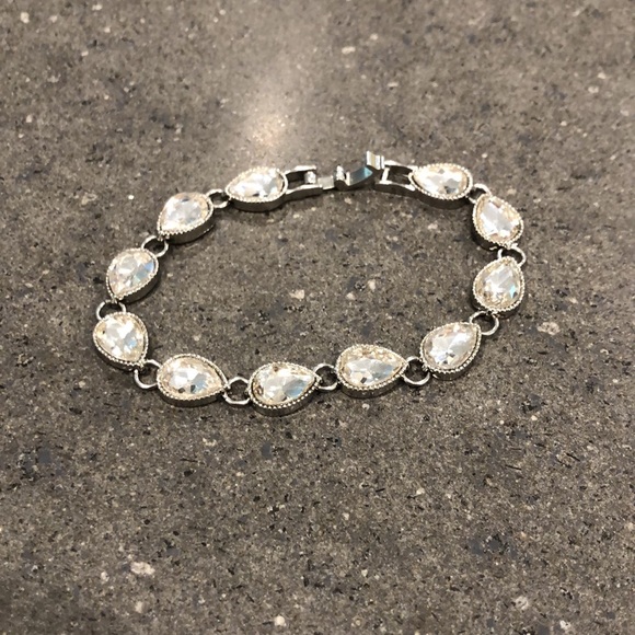 Charming Charlie Teardrop Diamond Bracelet - Picture 2 of 2